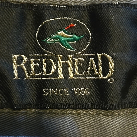 Vintage Redhead Outdoor Light Olive Green Canvas Pants 34Wx30L - Picture 8 of 12